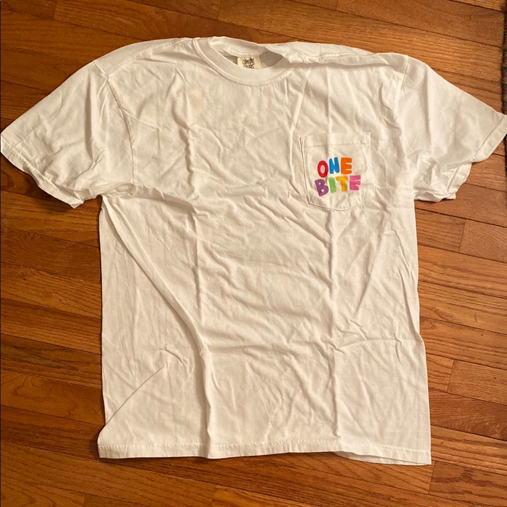 One Bite Pizza Festival Large Shirt Barstool Sports